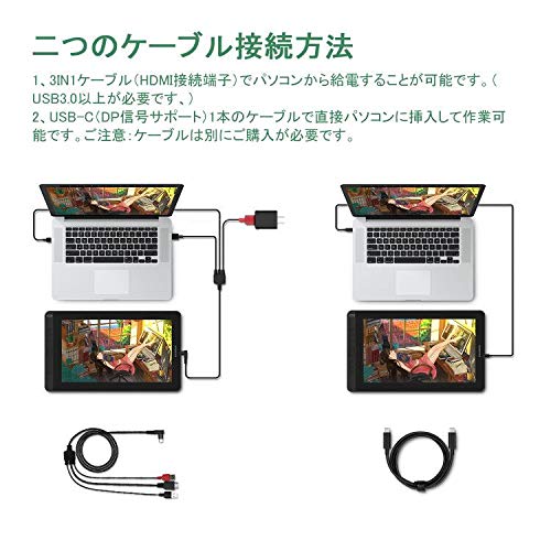 楽天市場】HUION 液タブ Kamvas 13 初めての液晶ペンタブレット スマホ