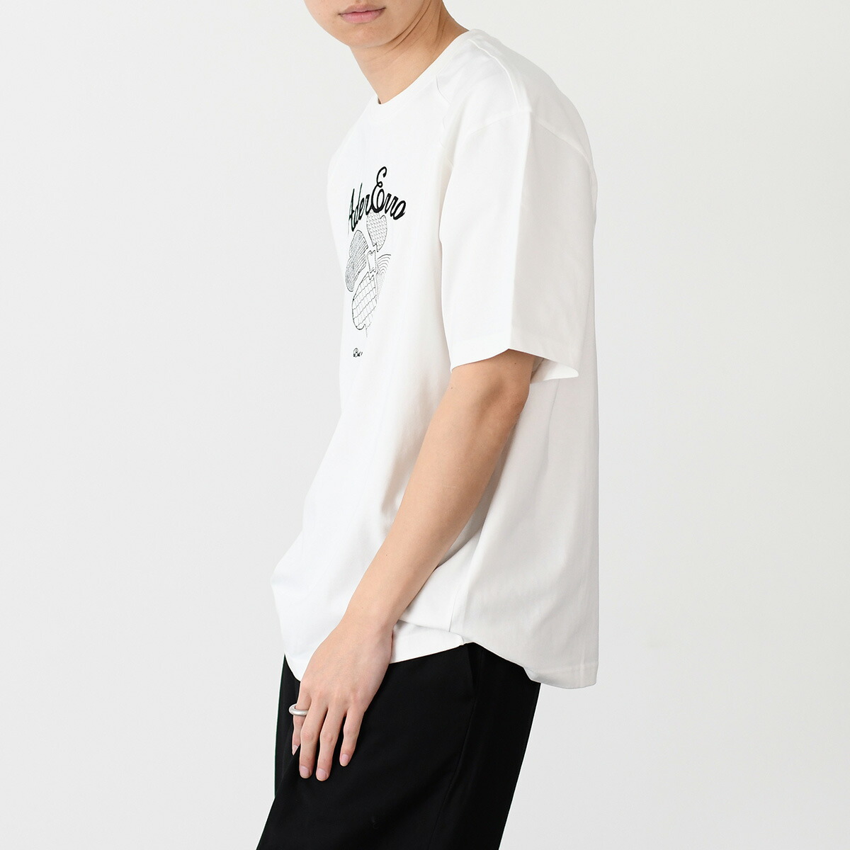 楽天市場】ADER ERROR アーダー エラー トップス Tシャツ TEVER ロゴT
