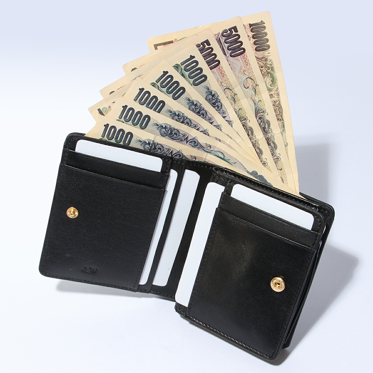 楽天市場】【最大29倍 2/26 23:59〆】特典付き A_W アウ 二つ折り財布