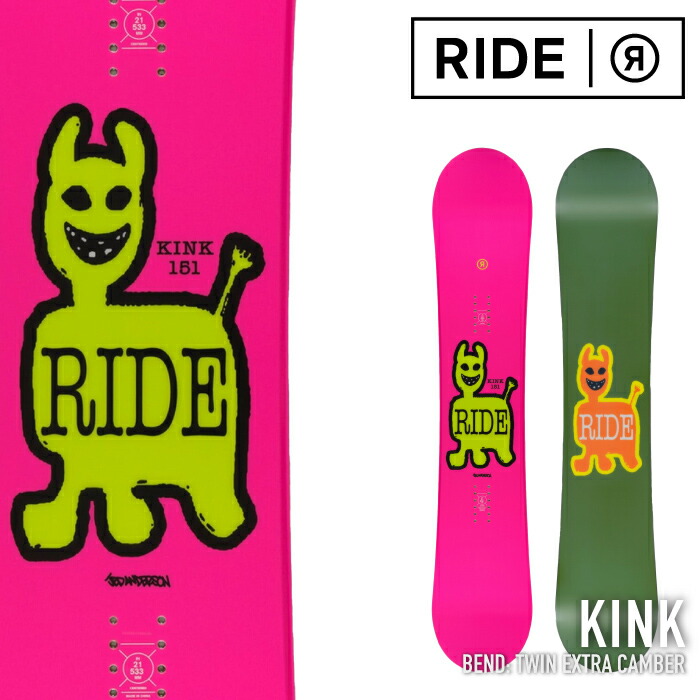 楽天市場】RIDE Kink（ボード｜スノーボード用品）：ウィンター