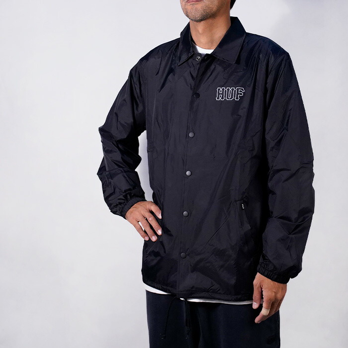 4Q CONDITIONING コーチジャケット スケボー スケーター 黒 4Q