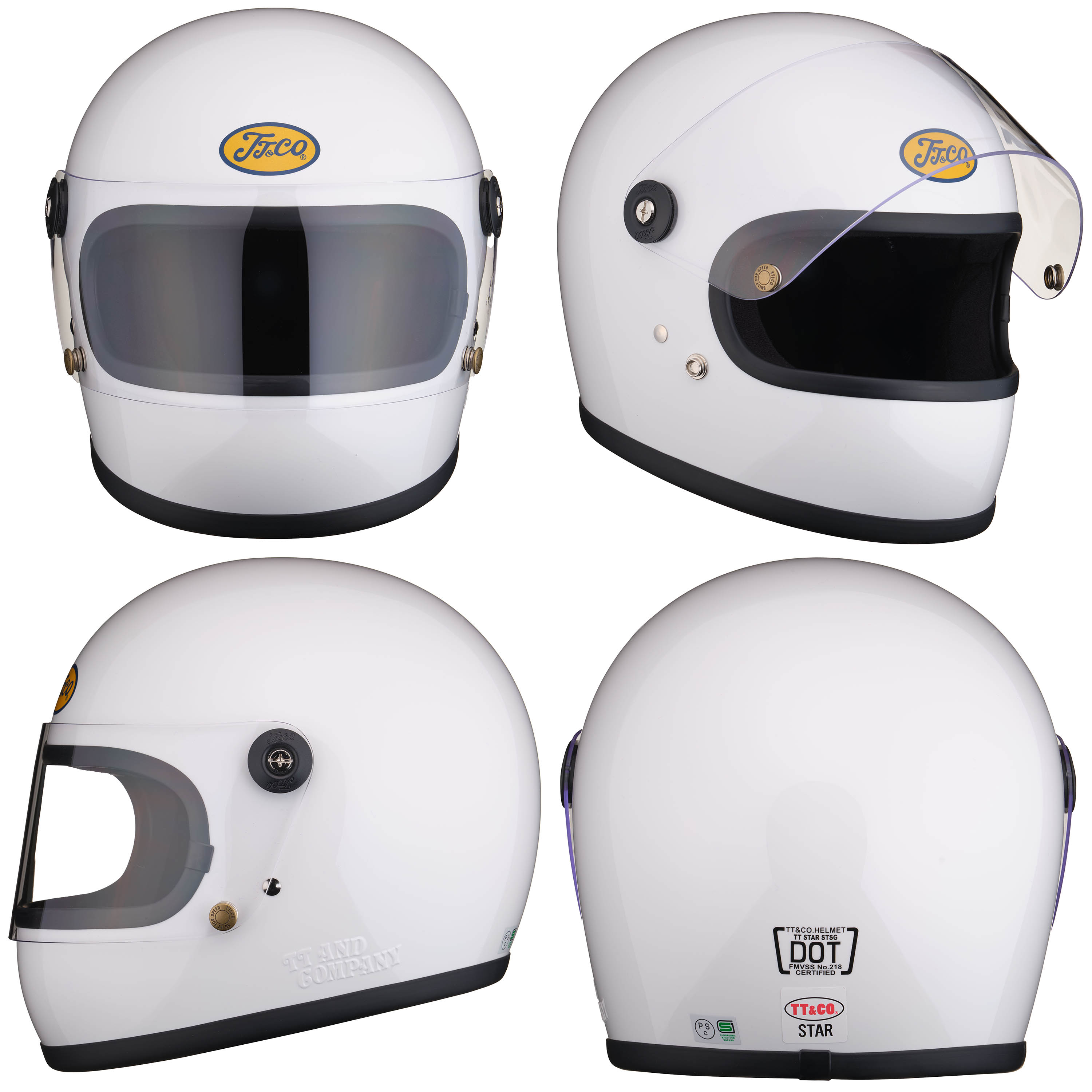 楽天市場】TT&CO. スター SG/DOT スタンダード シールド付き フル