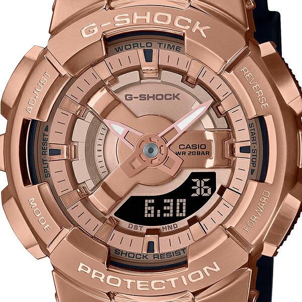 楽天市場】G-SHOCK メタルカバード アナデジコンビモデル 110シリーズ