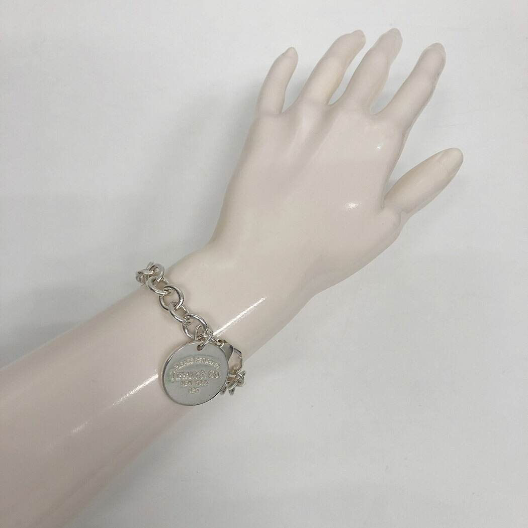 楽天市場】ティファニー リターン トゥ ブレスレット 17cm 925 SV