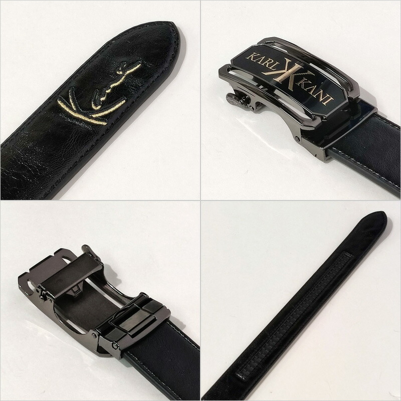 楽天市場】カールカナイゴルフ メンズ ホールレス バックル ベルト