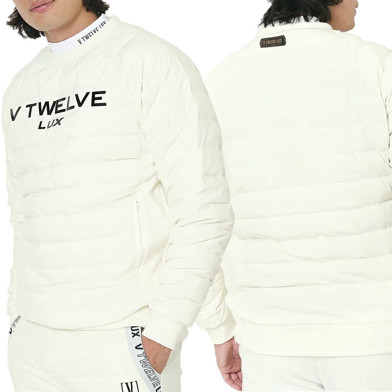 楽天市場】V12 ゴルフ メンズ 長袖 ダウン キルティング スニード