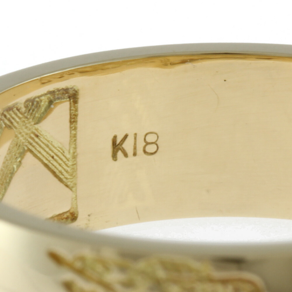 楽天市場】【送料無料】【中古】 BURBERRY バーバリー K18 リング