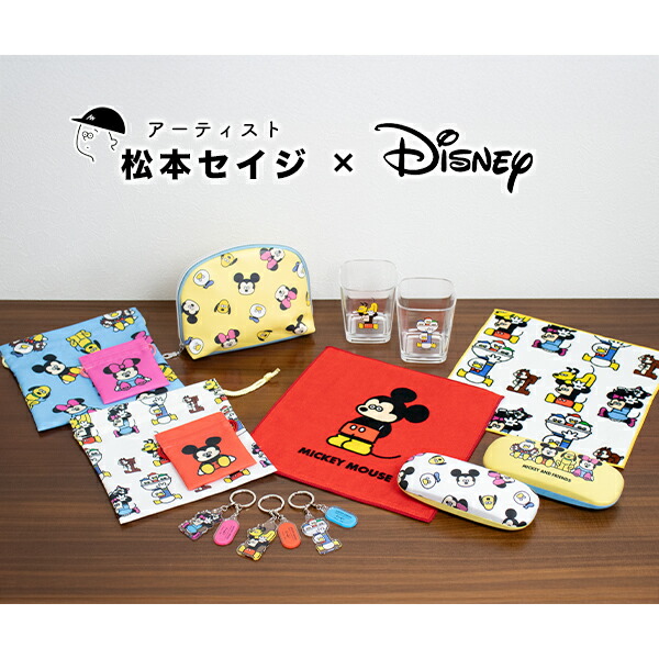 楽天市場】【松本セイジ×Disney】ミニタオル ハンドタオル 約25cm