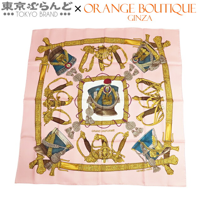 楽天市場】エルメス スカーフ ピンクの通販