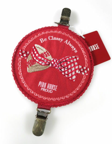 楽天市場】PINK HOUSE / リボンモチーフサスペンダー付きワッペン