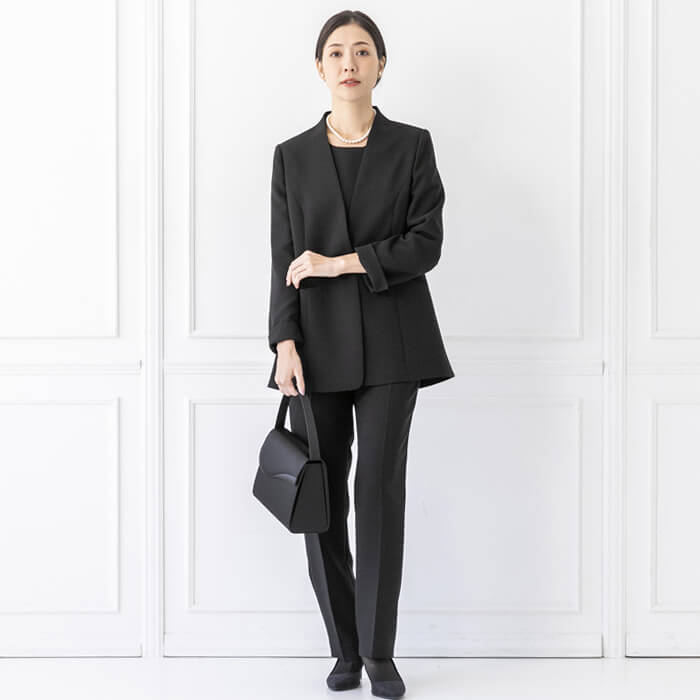 楽天市場】喪服 レディース ブラックフォーマル 東京ソワール パンツ