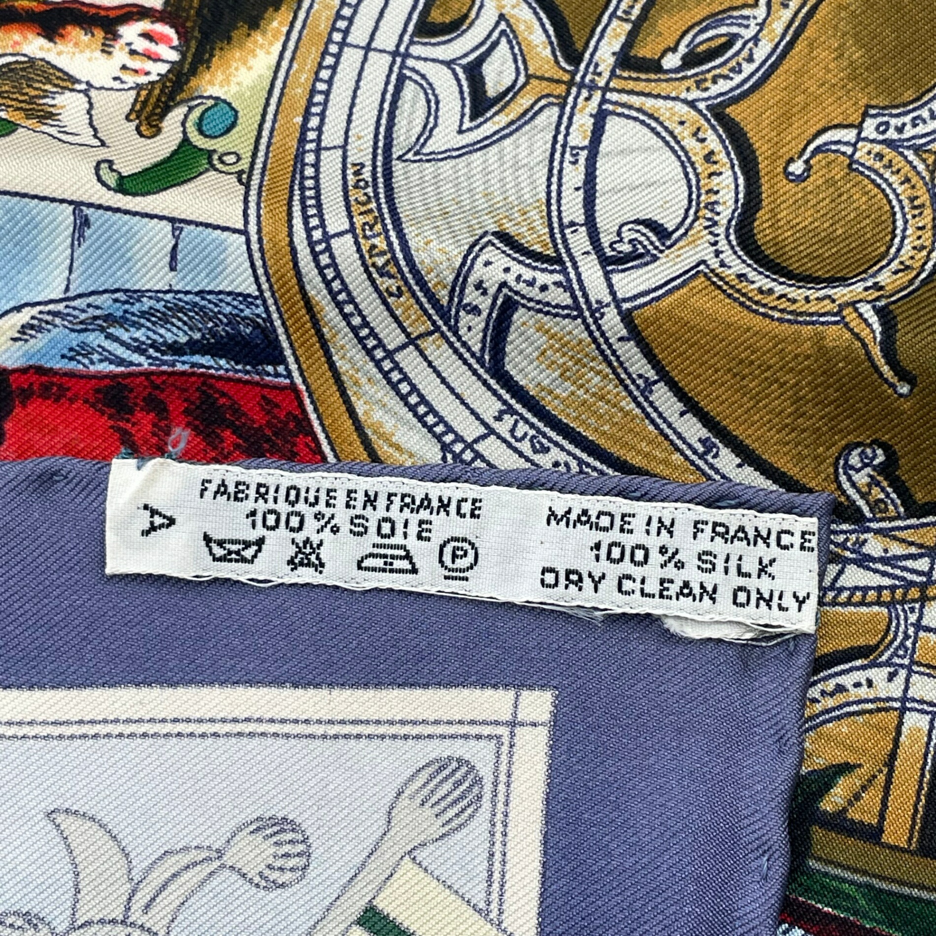 楽天市場】極美品 HERMES エルメス カレ90 スカーフ Les Ameriques