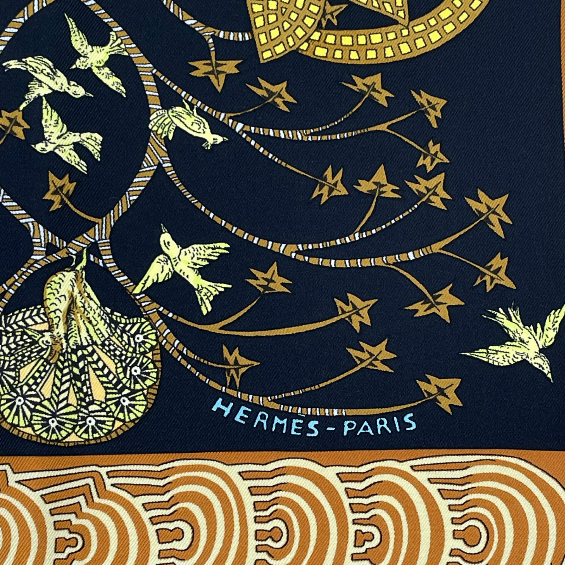楽天市場】新品同様 HERMES エルメス カレ90 Les Legendes de L'Arbre