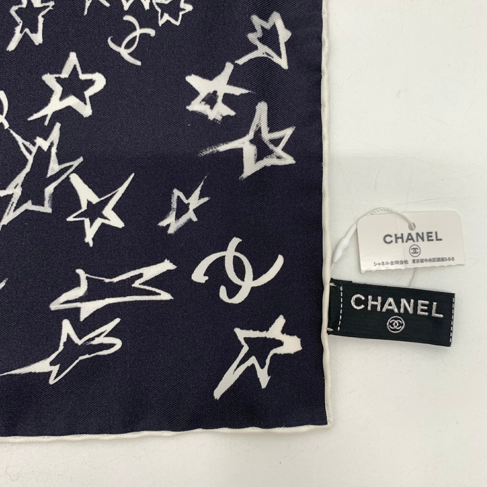 楽天市場】未使用品 CHANEL シャネル 22C シュシュ スカーフ 2点セット