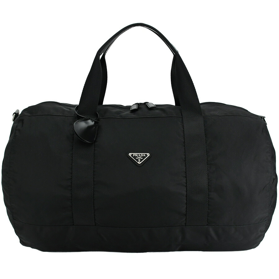 楽天市場】プラダ PRADA トライアングルロゴ ボストンバッグ B4651