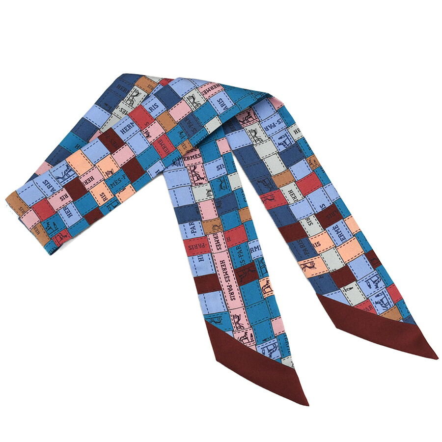 楽天市場】エルメス HERMES ツイリー ボルデュック チェック Bolduc au