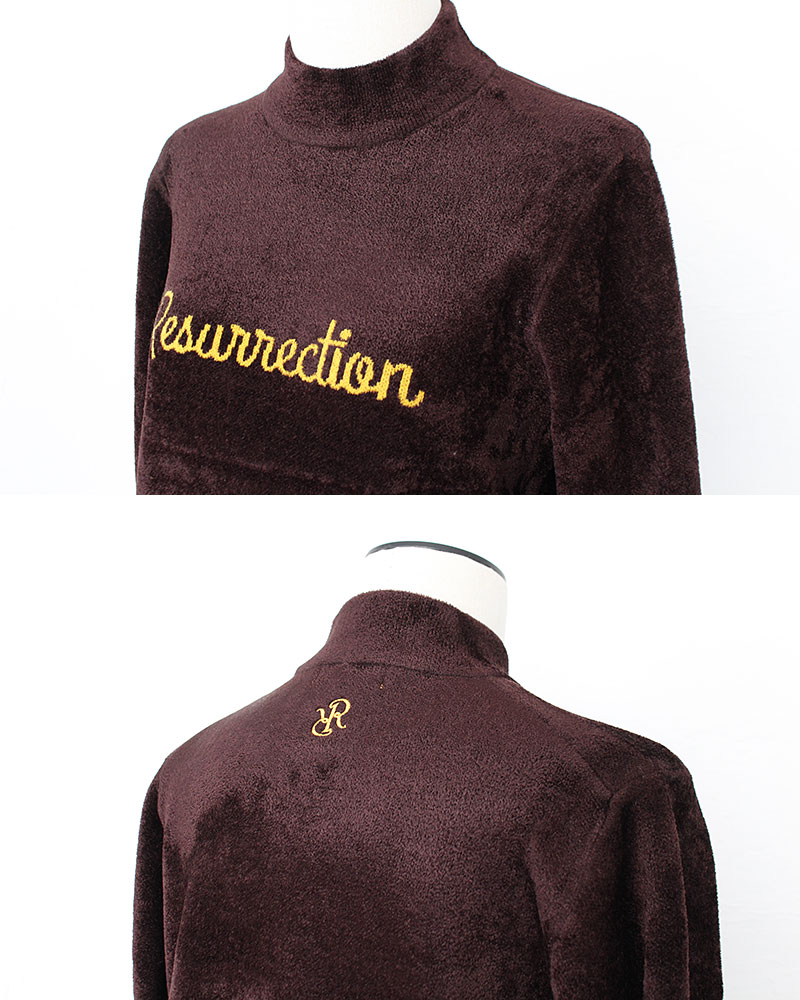 楽天市場】RESURRECTION レザレクション ゴルフ ロゴジャガードモック