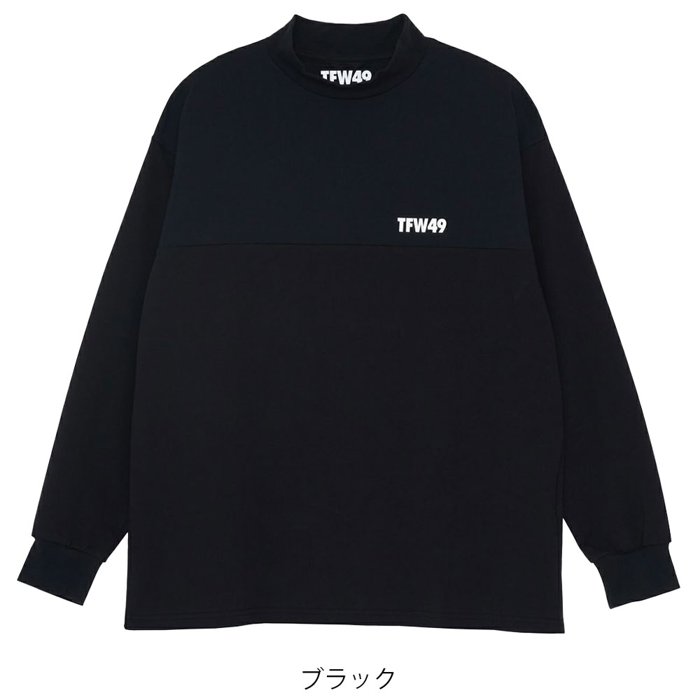楽天市場】TFW49 MOCKNECK PRINT LONG SLEEVE T モックネック プリント