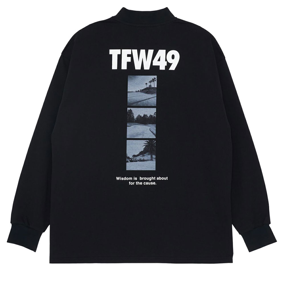楽天市場】TFW49 MOCKNECK PRINT LONG SLEEVE T モックネック プリント