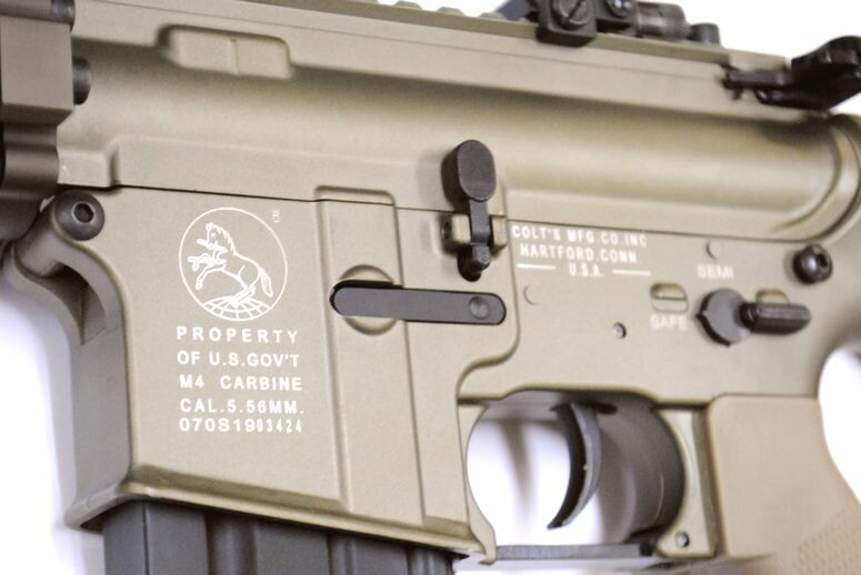楽天市場】DOUBLE BELL Mk18 Mod0 メタル電動ガン タンカラー TAN DE