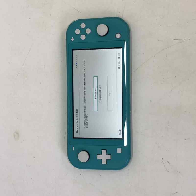 起動確認済】スイッチライト本体のみターコイズ中古