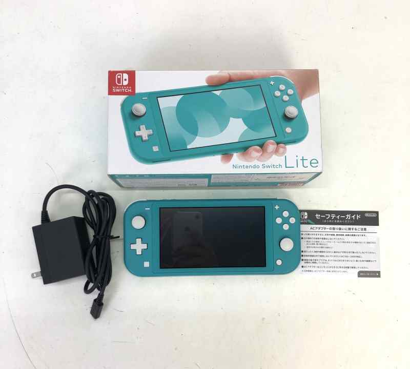 起動確認済】スイッチライト本体のみターコイズ中古