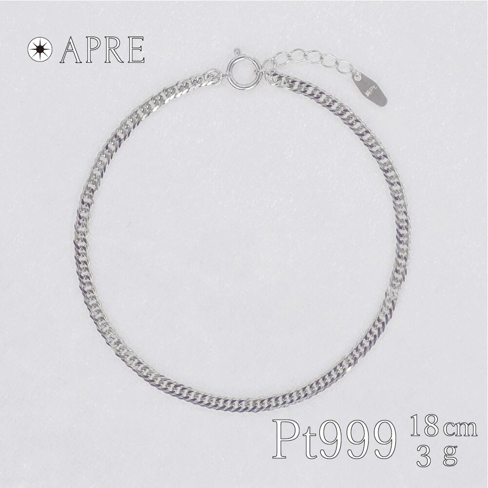 楽天市場】純プラチナ 喜平 ブレスレット ダブル6面 16～18cm