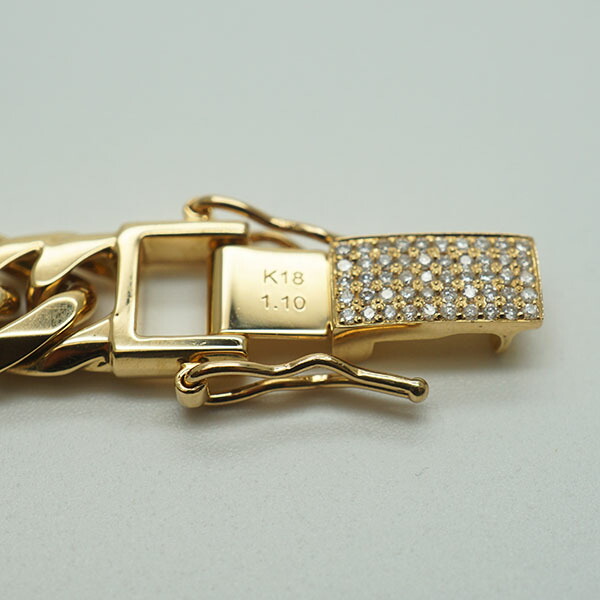 楽天市場】【中古AB/使用感小】 K18YGブレスレット 喜平 ブレスレット