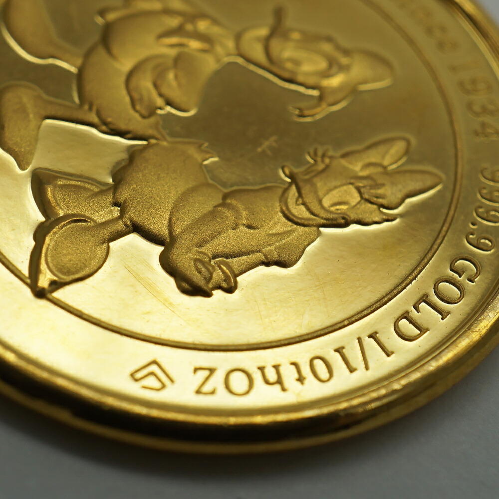 楽天市場】【中古B/標準】 純金ペンダントトップ 純金コイン