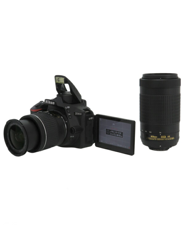 楽天市場】中古 nikon d5600 ダブルズームキットの通販