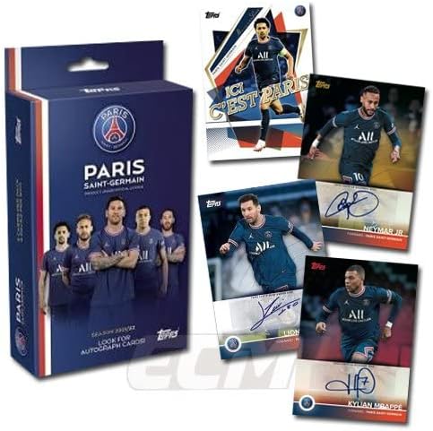 楽天市場】SOCCER 2021-22 TOPPS TEAMSET PARIS SAINT-GERMAIN HOBBY