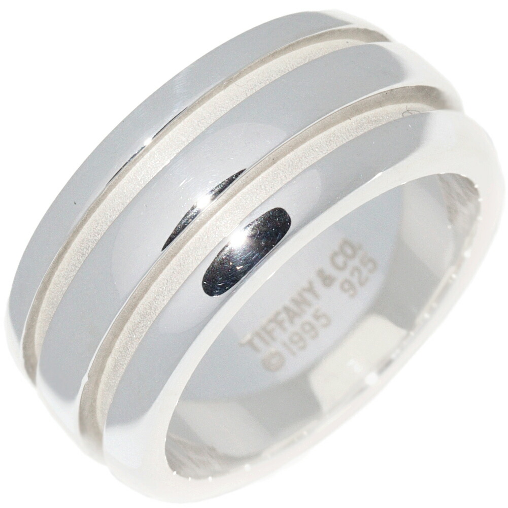 楽天市場】ティファニー 指輪 SV アトラス グルーブド ダブルライン