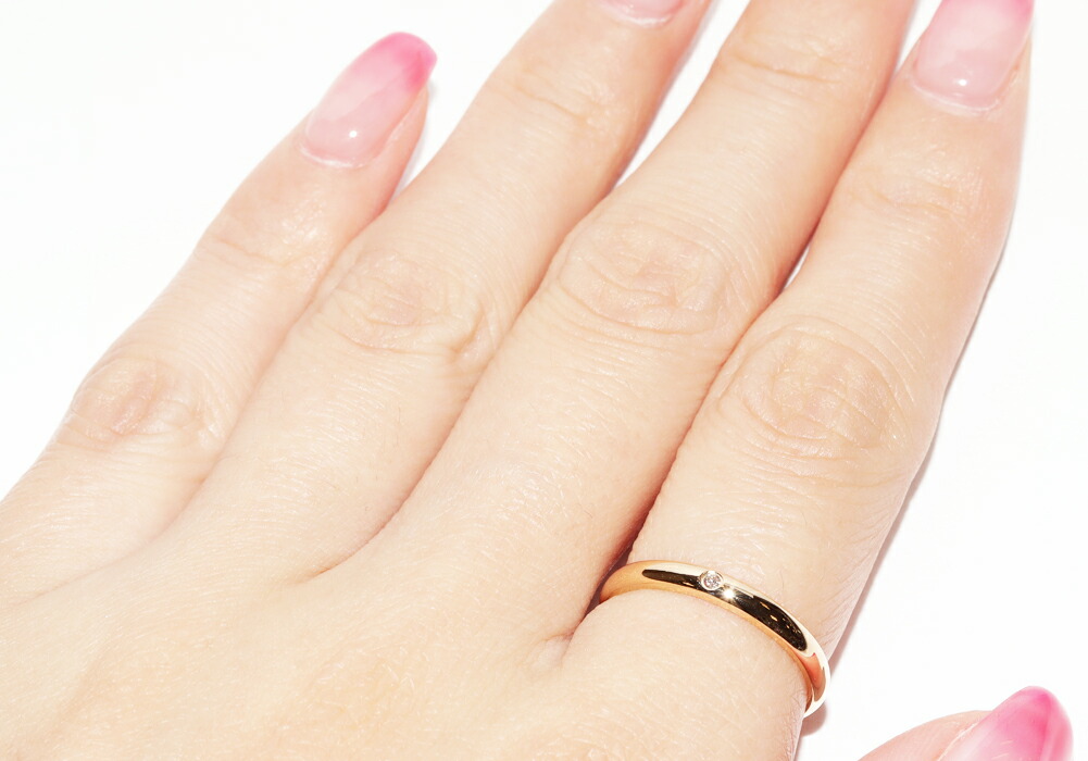 楽天市場】カルティエ 指輪 K18YG ダイヤ1P(0.01ct) クラシック