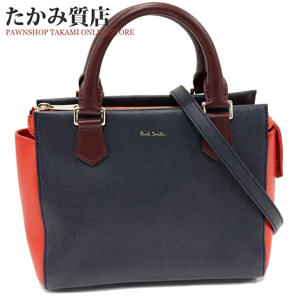 楽天市場】ポールスミス トートバッグ（カラーレッド）の通販