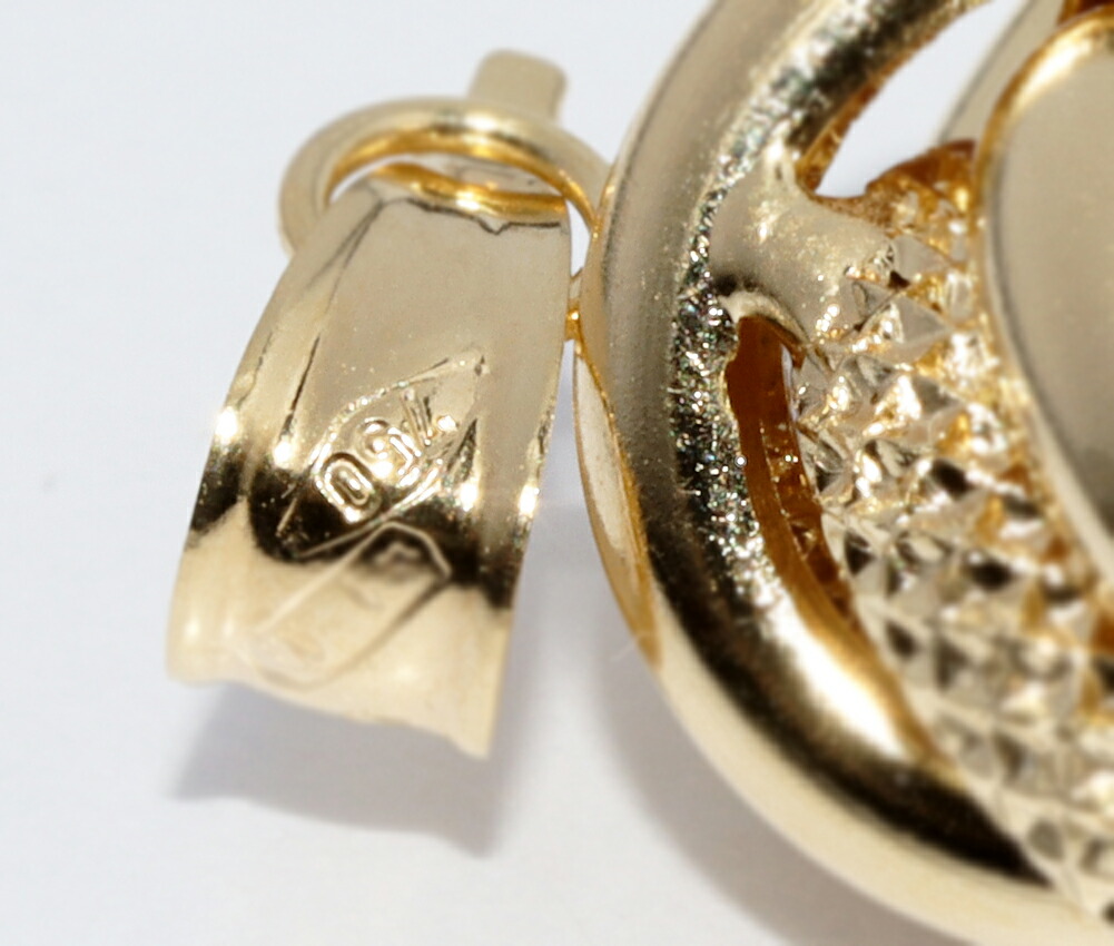 楽天市場】ウノアエレ ペンダントトップ K18YG ラブノット : たかみ