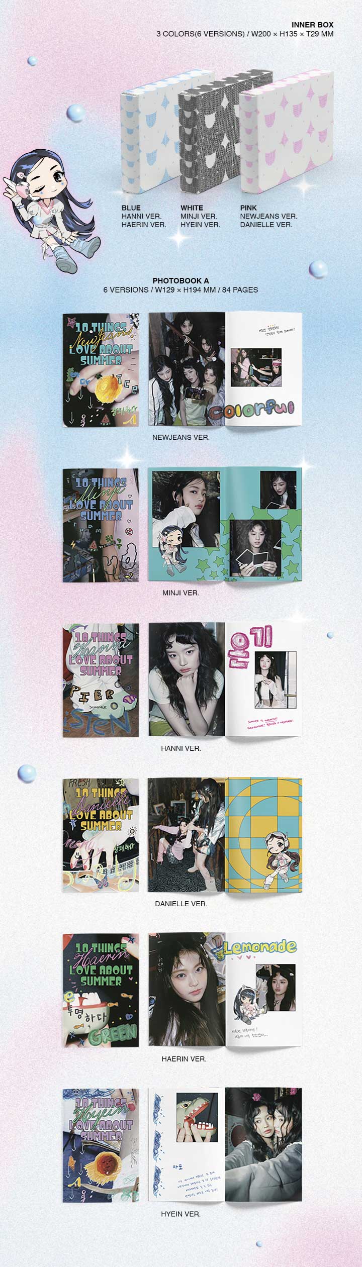 楽天市場】【7/21 韓国発売】【メンバー バージョン 選択】NewJeans