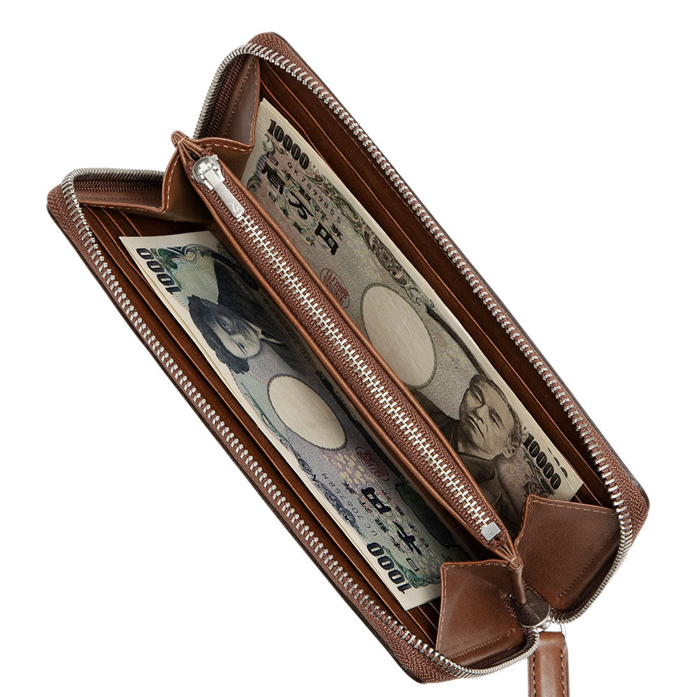 楽天市場】【土屋鞄公式】ヌメ ファスナーロングパース : 土屋鞄製造所