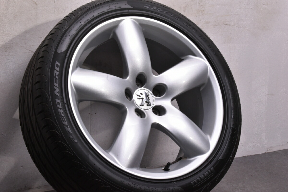 楽天市場】中古 プジョー クーペ 407 純正 タイヤホイールセット 1本