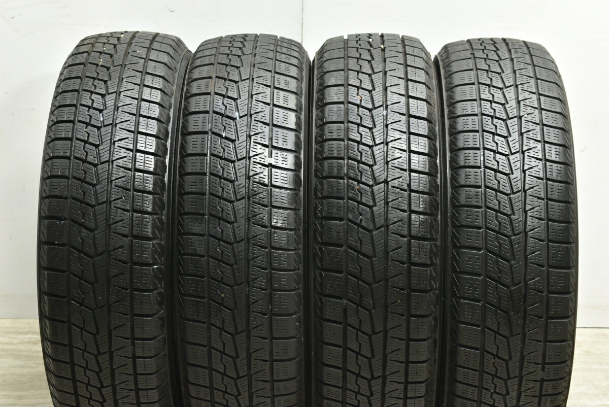 楽天市場】中古 ヨコハマ スタッドレスタイヤ 4本セット 155/65R14 75Q