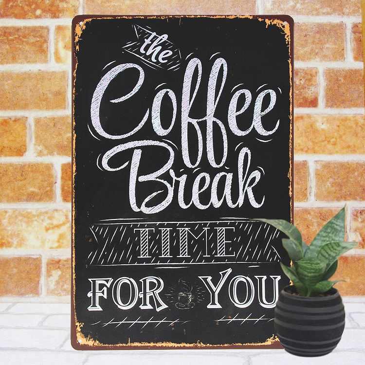 楽天市場】ブリキ看板 コーヒー br サインボード アメリカン雑貨