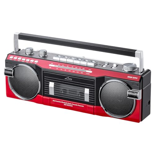 楽天市場】サンワダイレクト Bluetooth搭載 ラジカセ MP3変換 デジタル