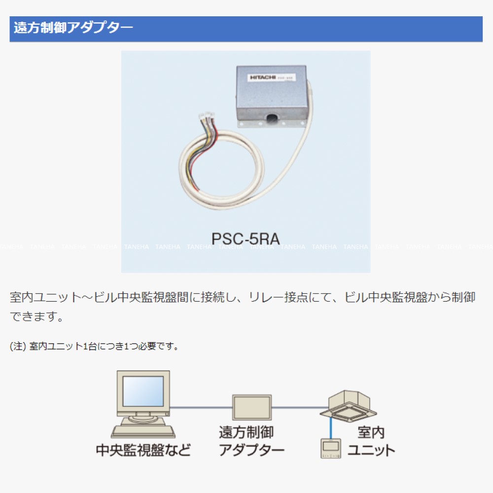 楽天市場】【地域に拠りあす楽 在庫あり】日立 PSC-5RA : 集中制御