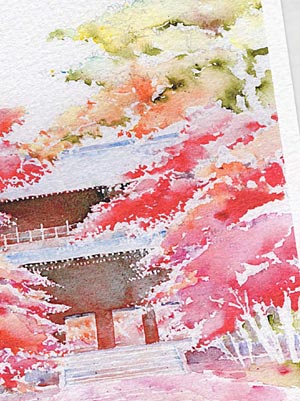 楽天市場】南禅寺 三門2 [ 京都の紅葉 ]( 秋 もみじ 山門 石畳 東山