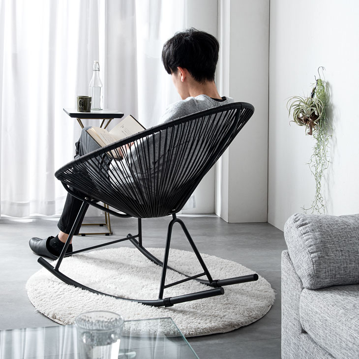 楽天市場】アカプルコチェア ロッキングチェア 1P 1人掛け 一人 掛け