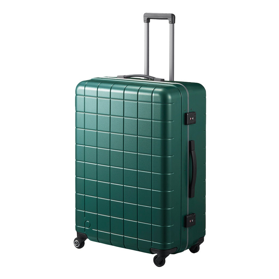 楽天市場】【PROTECA】00144 チェッカーフレーム スーツケース 98L