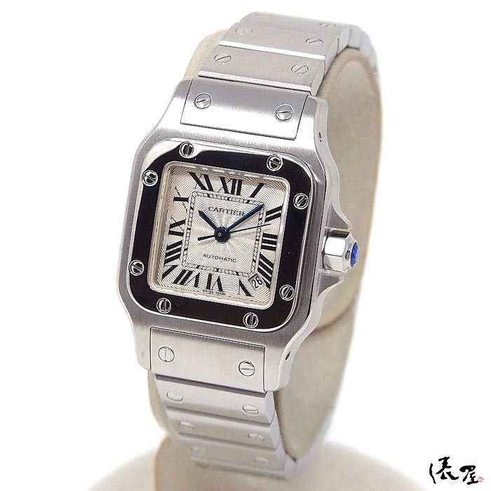 楽天市場】【国際保証書】 カルティエ サントス ガルベ 自動巻 【極美