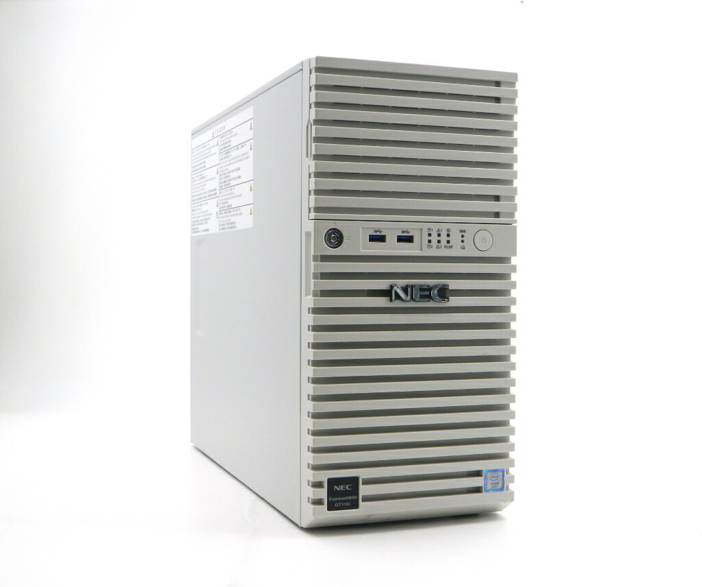 楽天市場】NEC Express5800/GT110i Xeon E3-1220 v6 3GHz 16GB 500GBx2