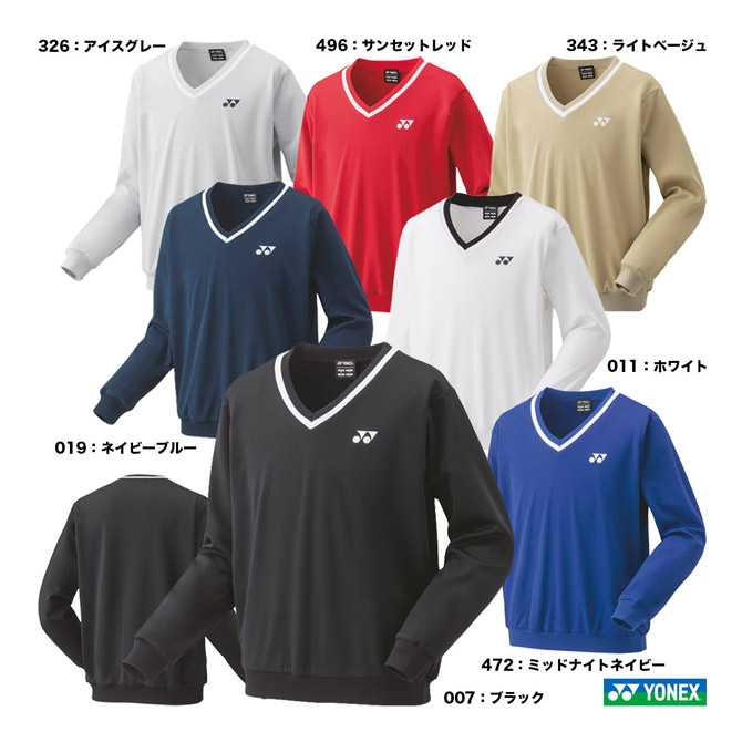 楽天市場】ヨネックス YONEX テニスウェア ユニセックス トレーナー