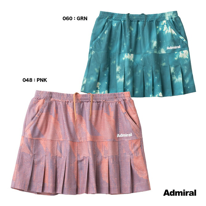 Admiral スポーツスカート ブルー・ピンク Admiral スポーツスカート