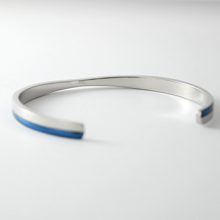 楽天市場】バングル 刻印無料 サージカルステンレス316L 金属